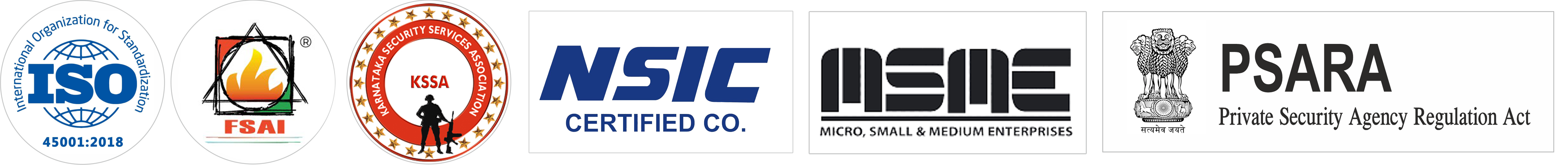 Spoorthy Group FMS is ISO, PSARA, and FDA certified